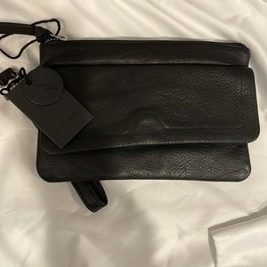 Day & Mood Leather Clutch